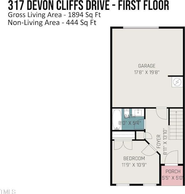 317 Devon Cliffs Dr, Wake Forest, NC 27587 - photo 29