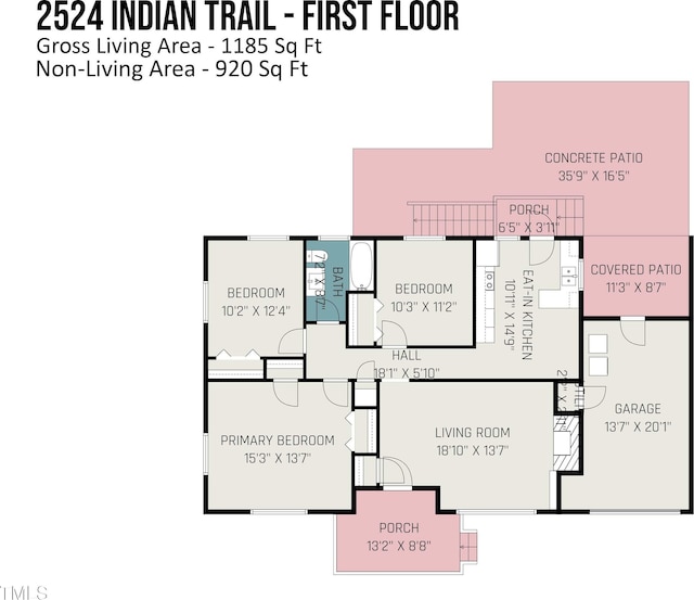 2524 Indian Trl, Durham, NC 27705 - photo 20