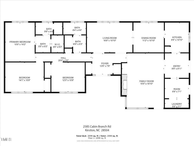 2585 Cabin Branch Rd, Kinston, NC 28504 - photo 41