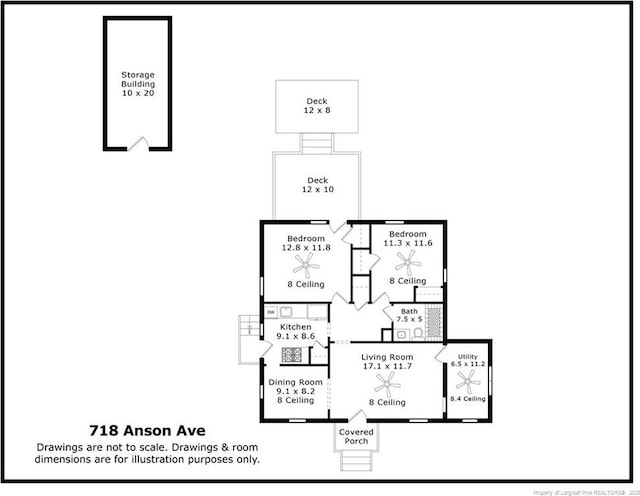 718 Anson Ave, Laurinburg, NC 28352 - photo 45