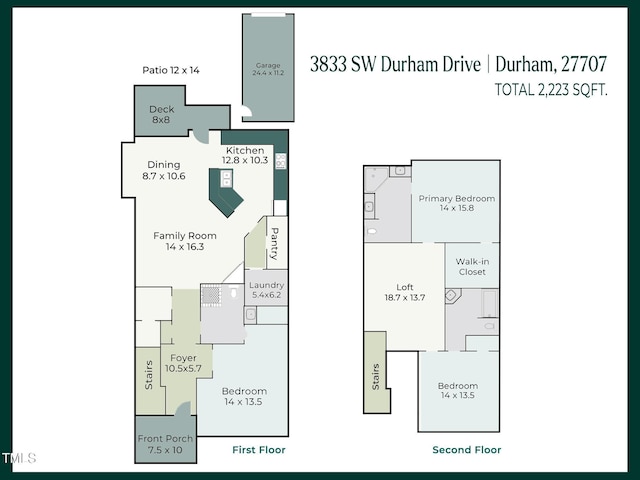 3833 SW Durham Dr, Durham, NC 27707 - photo 48