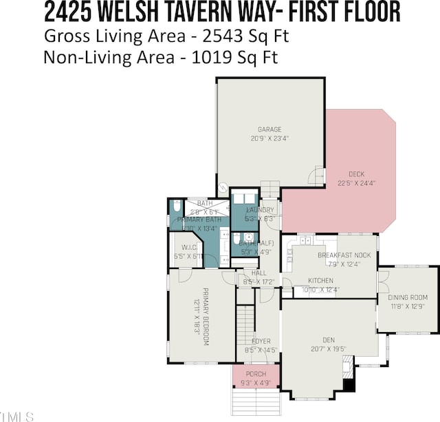 2425 Welsh Tavern Way, Wake Forest, NC 27587 - photo 29
