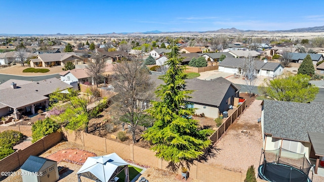 7300 Butte Vis, Prescott Valley, AZ 86315 - bird's eye view featuring a residential view and a mountain view