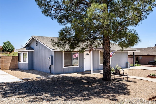 13819 S Bluebird Ln, Mayer, AZ 86333 - single story home with a shingled roof