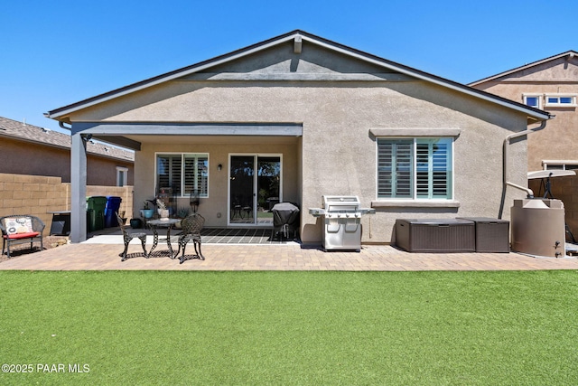 6214 Harvest Moon Ave, Prescott, AZ 86305 - back of house with a patio and stucco siding