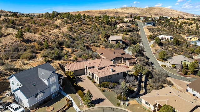 791 N Creekside Dr, Prescott, AZ 86303 - aerial view of residential area with a mountainous background