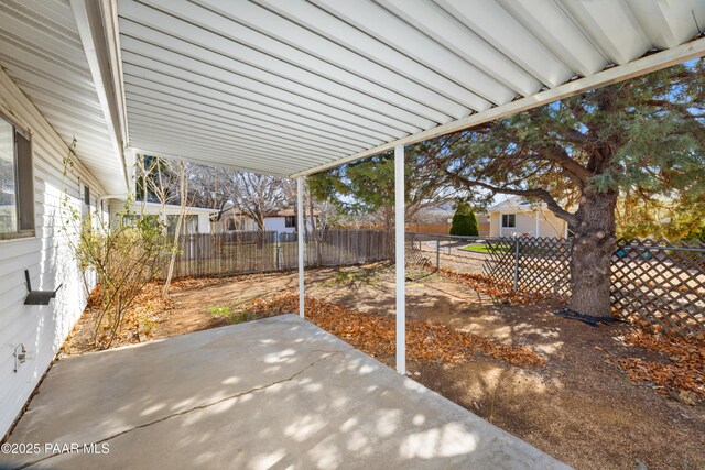 7869 Spouse Dr, Prescott Valley, AZ 86314 - fenced backyard with a patio
