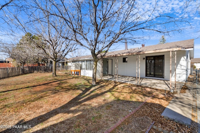 7869 Spouse Dr, Prescott Valley, AZ 86314 - back of house featuring a patio