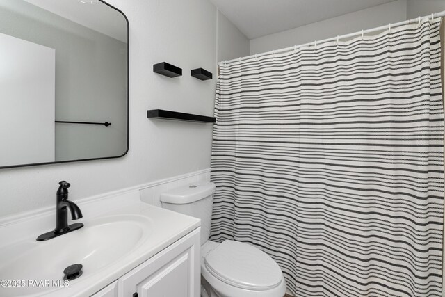 7869 Spouse Dr, Prescott Valley, AZ 86314 - bathroom featuring vanity and curtained shower
