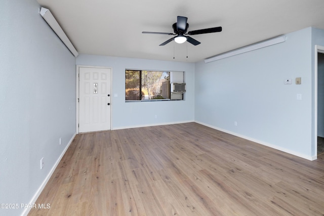 7869 Spouse Dr, Prescott Valley, AZ 86314 - spare room with a ceiling fan and wood finished floors
