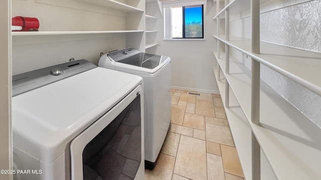 941 Custer Ln, Prescott, AZ 86305 - laundry area featuring washer and dryer and baseboards