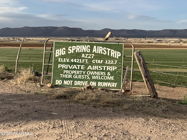 3900 W Runway Rd, Paulden, AZ 86334 - exterior view of mountains