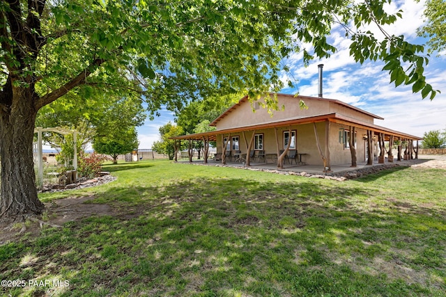 3900 W Runway Rd, Paulden, AZ 86334 - view of yard featuring a patio area