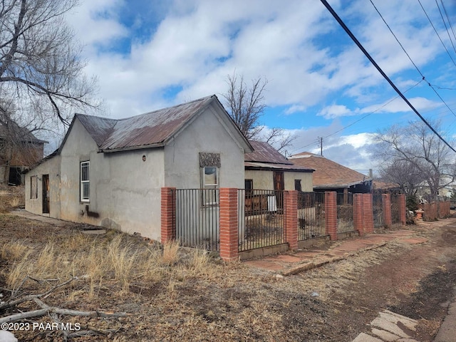 view of side of property