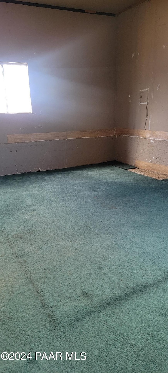 empty room featuring carpet floors