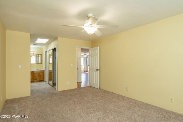 439 Foxfire Ln, Prescott, AZ 86301 - empty room featuring light colored carpet and ceiling fan