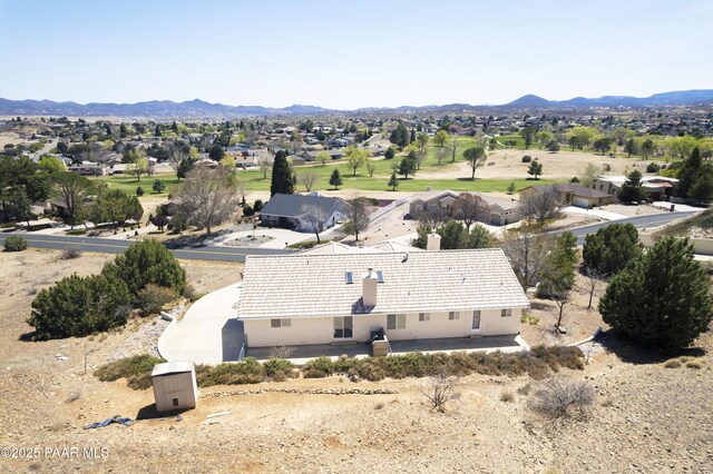 11430 E Manzanita Trl, Dewey-Humboldt, AZ 86327 - aerial view of residential area with a mountainous background