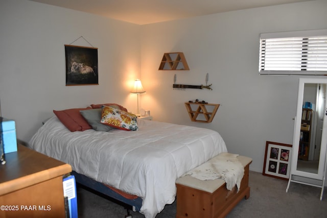 bedroom featuring carpet floors