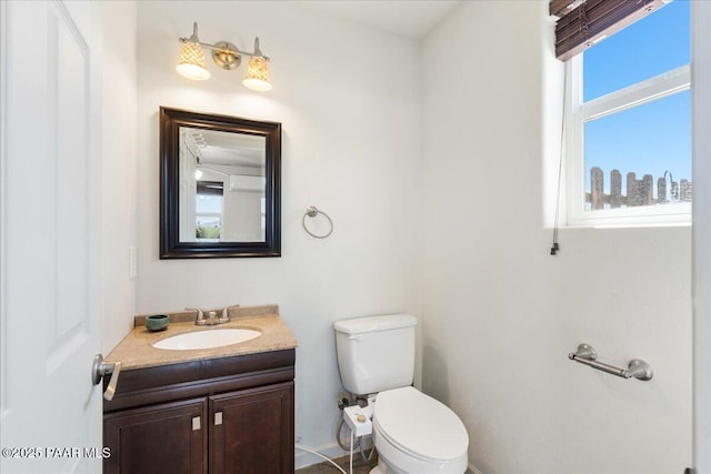455 Bernice Dr, Chino Valley, AZ 86323 - half bathroom with toilet and vanity