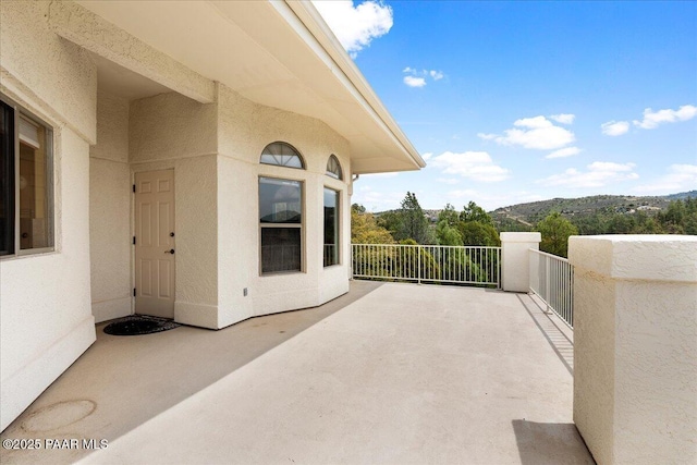 1330 Solar Heights Dr, Prescott, AZ 86303 - view of patio / terrace featuring a balcony