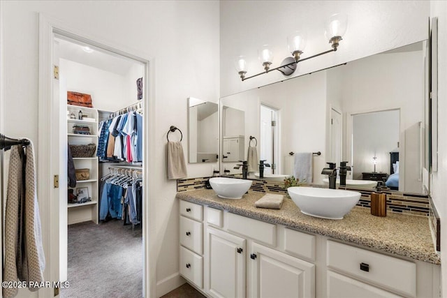 1520 Majestic Way, Prescott, AZ 86301 - ensuite bathroom with double vanity and a spacious closet