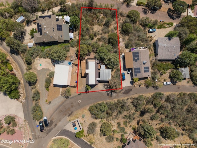 500 Broadview St, Prescott, AZ 86303 - view of property location with property parcel outlined