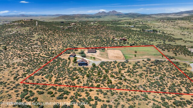10190 N Prescott Ridge Rd, Prescott Valley, AZ 86315 - aerial view featuring a mountain view
