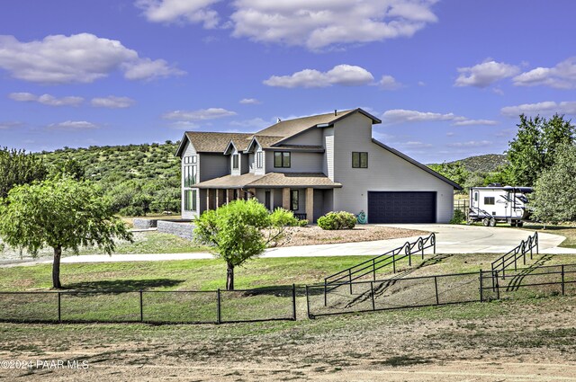 10190 N Prescott Ridge Rd, Prescott Valley, AZ 86315 - view of front of house featuring a garage