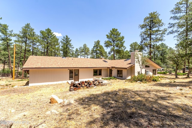 769 Cherokee Rd, Prescott, AZ 86303 - view of front of home featuring a chimney