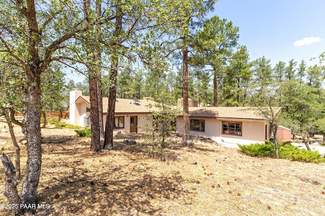 769 Cherokee Rd, Prescott, AZ 86303 - back of property featuring a chimney