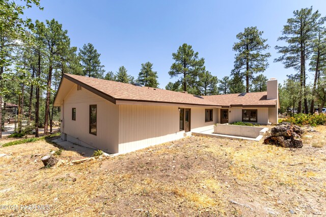 769 Cherokee Rd, Prescott, AZ 86303 - view of front of house with a chimney
