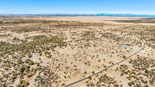 12300 W Slate Rd, Prescott, AZ 86305 - aerial view with a mountain view, a rural view, and a desert view