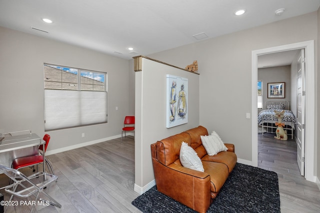 3771 Blazing Ore Trl, Prescott, AZ 86301 - sitting room featuring light hardwood / wood-style flooring