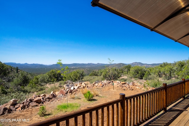 property view of mountains