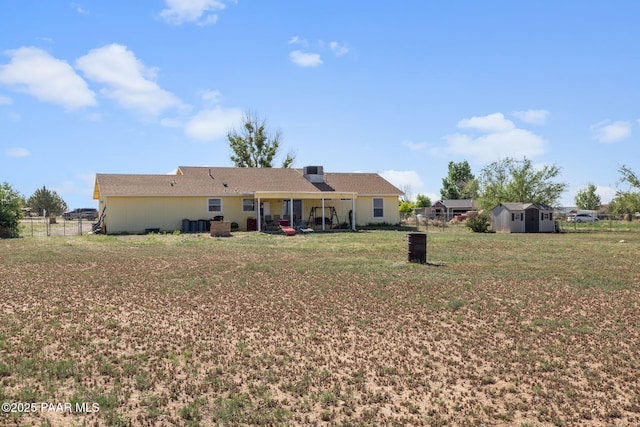 25820 N Poppy Dr, Paulden, AZ 86334 - view of rear view of house