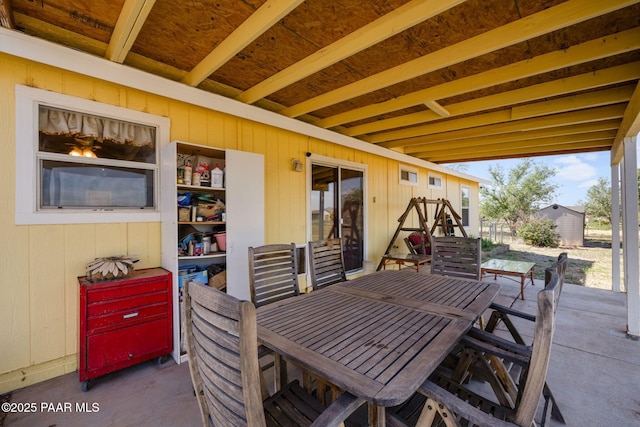 25820 N Poppy Dr, Paulden, AZ 86334 - view of patio featuring outdoor dining area