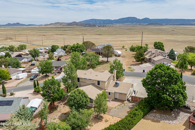 5700 N Concho Dr, Prescott Valley, AZ 86314 - aerial view of residential area with a mountain backdrop