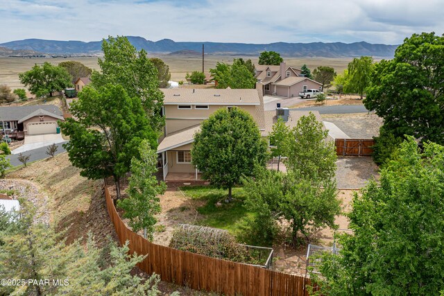 5700 N Concho Dr, Prescott Valley, AZ 86314 - aerial view of property and surrounding area with mountains