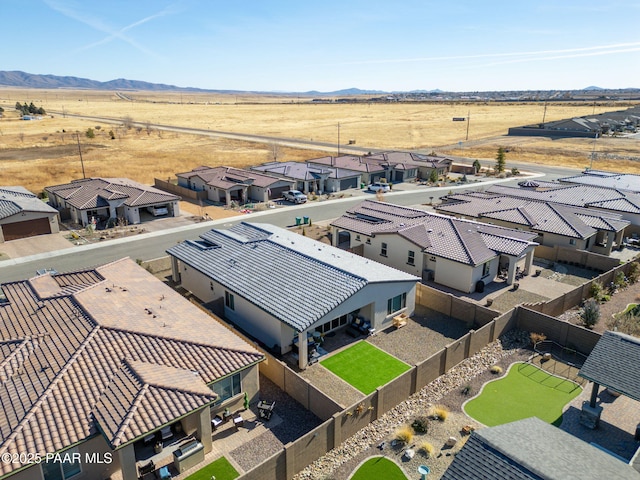 7064 N Robin Nest Ct, Prescott Valley, AZ 86315 - aerial view of residential area featuring mountains