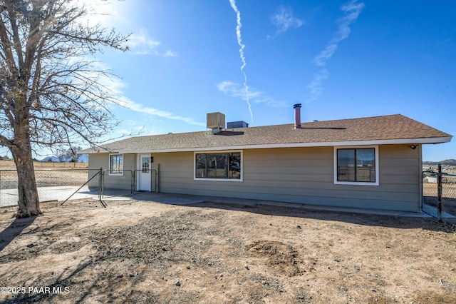 view of rear view of house