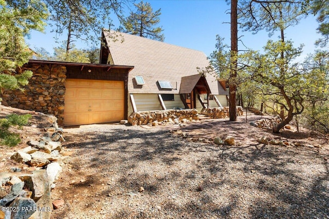 2308 W Mountain Laurel Rd, Prescott, AZ 86303 - view of front of home featuring an attached garage and driveway