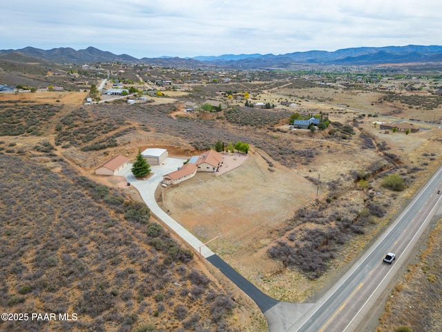 14705 E State Route 169, Dewey-Humboldt, AZ 86327 - view of rural area with a mountainous background and a desert landscape