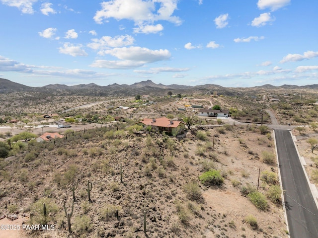 969 S Saguaro Dr, Wickenburg, AZ 85390 - view of mountain backdrop featuring a desert landscape