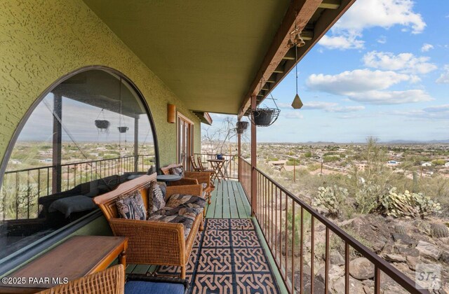 969 S Saguaro Dr, Wickenburg, AZ 85390 - view of balcony