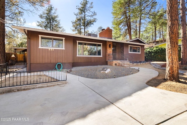 view of ranch-style house