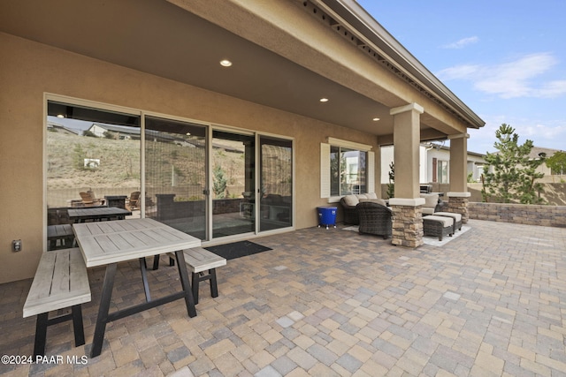5109 Porter Creek Dr, Prescott, AZ 86301 - view of patio with outdoor dining area