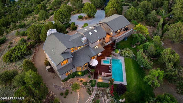 1301 S Manzanita Hill Rd, Prescott, AZ 86303 - drone / aerial view