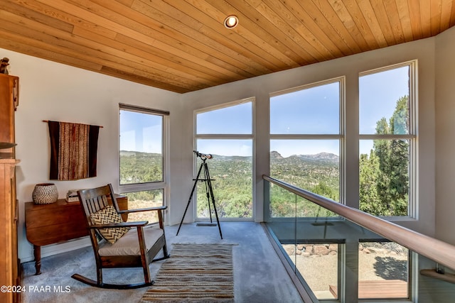 1301 S Manzanita Hill Rd, Prescott, AZ 86303 - sunroom with a mountain view and plenty of natural light