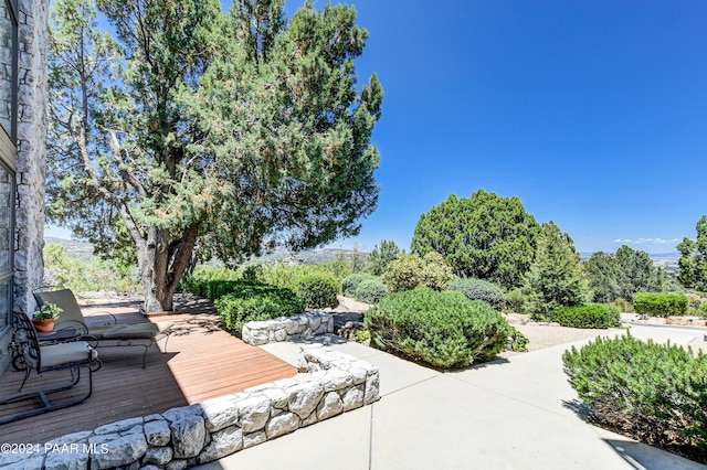 1301 S Manzanita Hill Rd, Prescott, AZ 86303 - view of patio featuring a deck