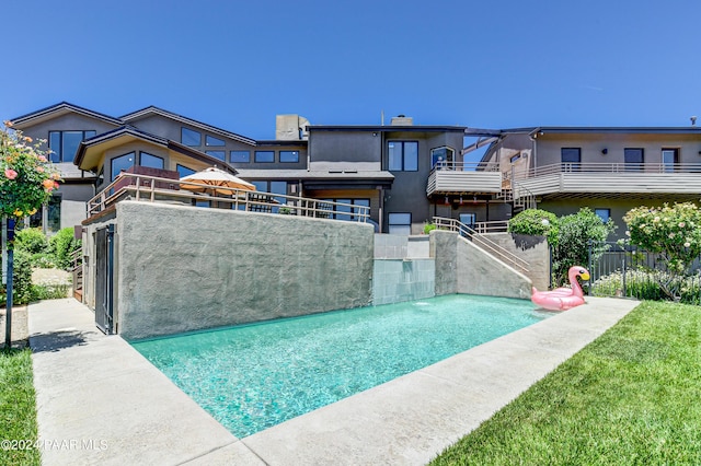 1301 S Manzanita Hill Rd, Prescott, AZ 86303 - view of pool with fence and a fenced in pool